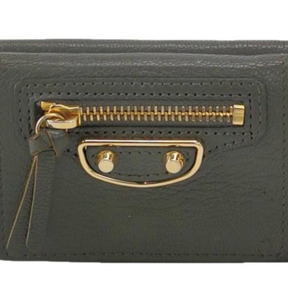 Balenciaga Rare Mini Compact Wallet With Booklet